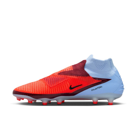 Nike Phantom 6 montante Elite AG-Pro gris rouge