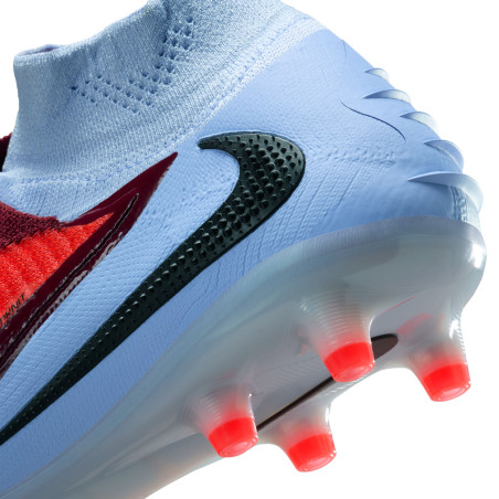 Nike Phantom 6 montante Elite AG-Pro gris rouge