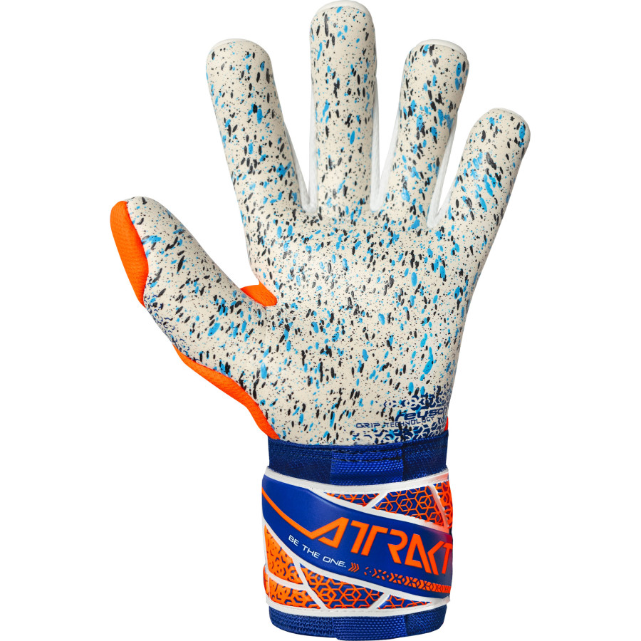Gants gardien Reusch Attrakt Fusion bleu orange