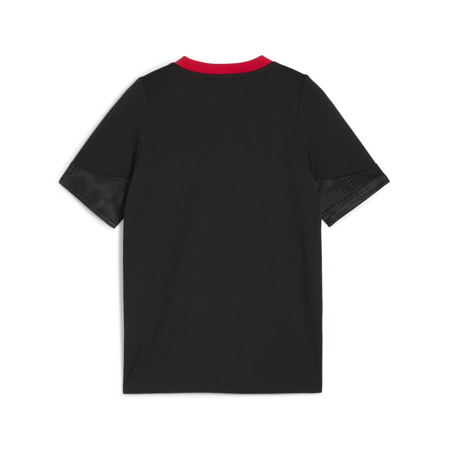 Maillot entraînement junior Milan AC noir rouge