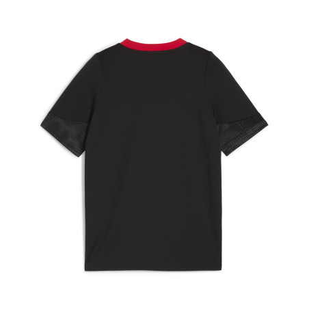 Maillot entraînement junior Milan AC noir rouge