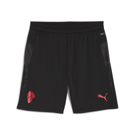 Short entraînement Milan AC noir rouge