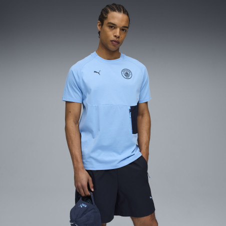 T-shirt Manchester City PUMATECH bleu