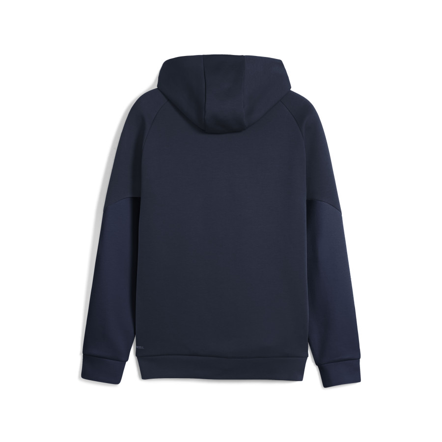 Veste survêtement à capuche Manchester City PUMATECH bleu