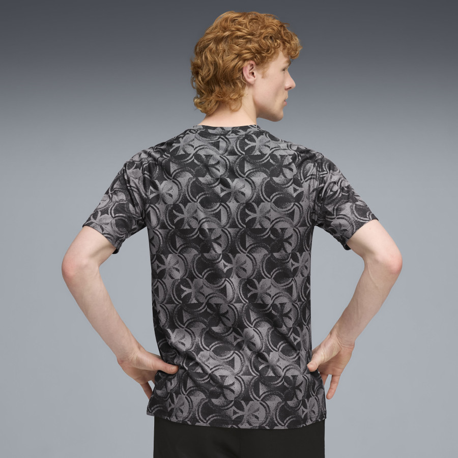 Maillot avant match Manchester City gris 2025/26