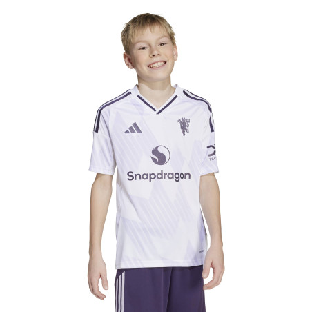 Maillot junior Manchester United extérieur 2025/26