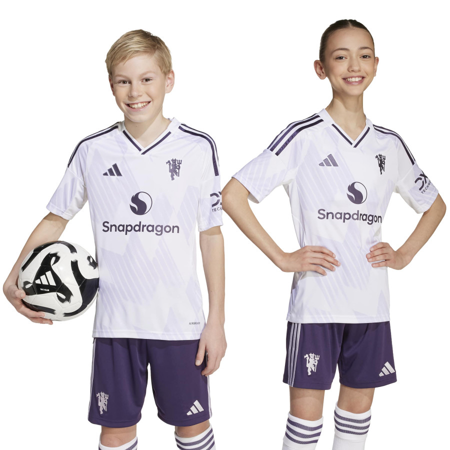 Maillot junior Manchester United extérieur 2025/26