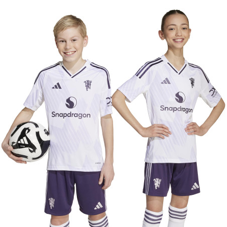 Maillot junior Manchester United extérieur 2025/26