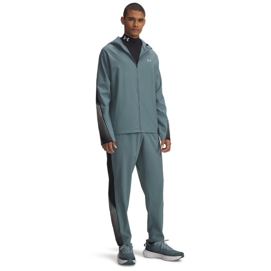 Pantalon survêtement Under Armour Velocity Storm bleu