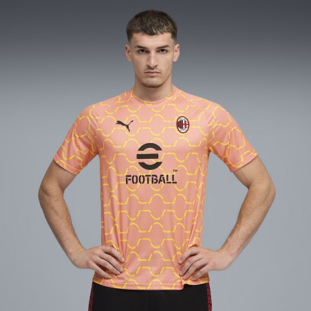 Maillot avant match Milan AC orange