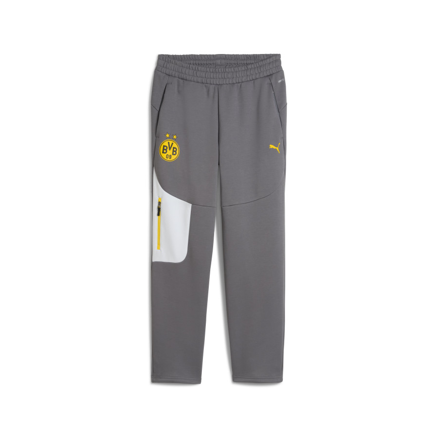 Pantalon survêtement Dortmund PUMATECH gris jaune