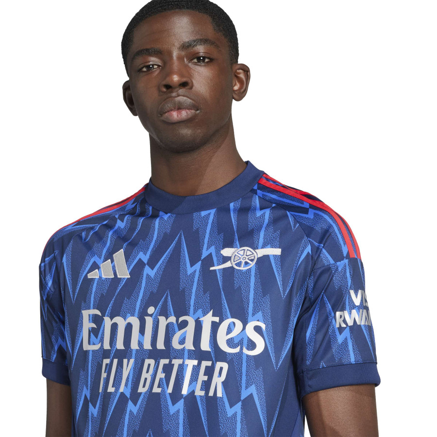 Maillot Arsenal extérieur 2025/26 + flocage