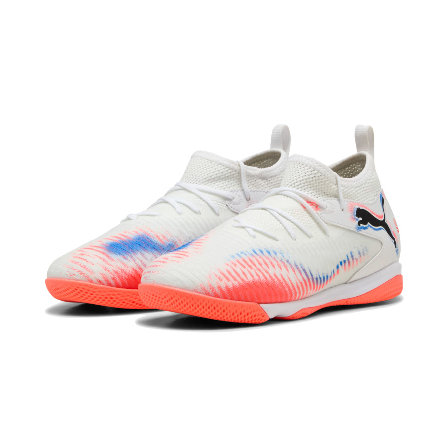 Puma Future 8 Match junior Indoor blanc orange