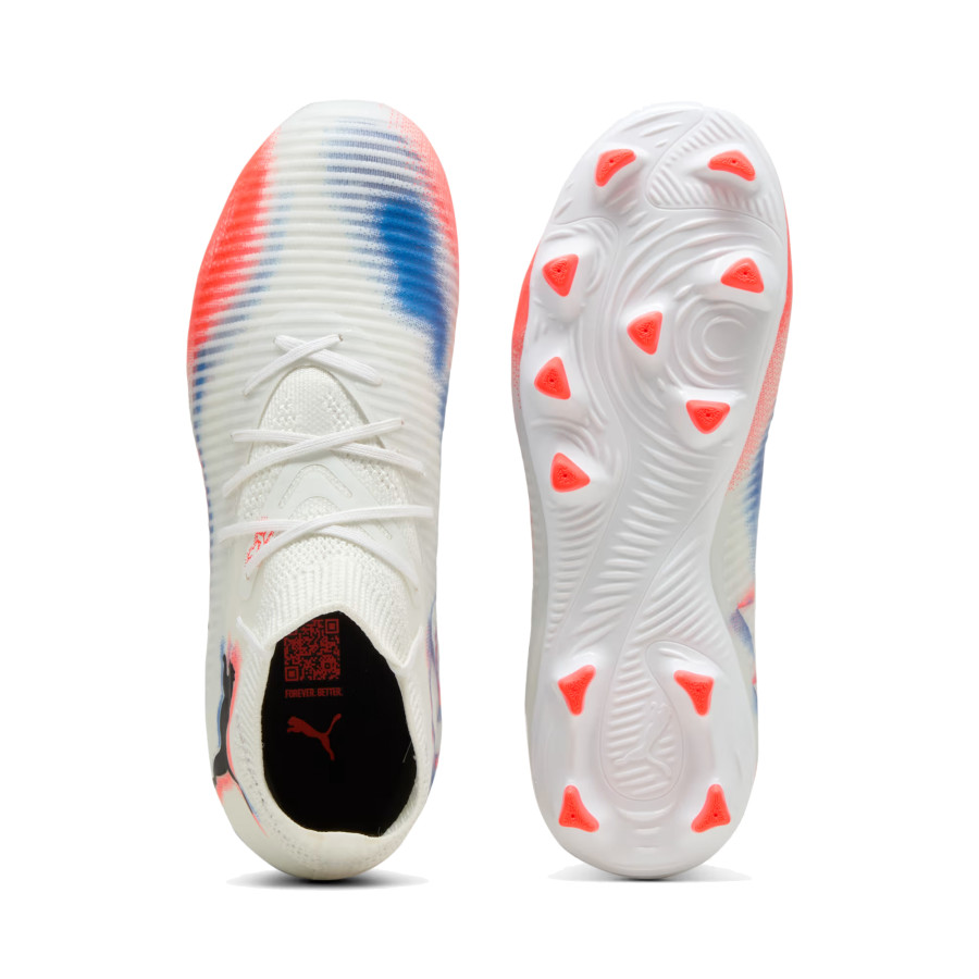 Puma Future 8 Pro junior FG/AG blanc orange