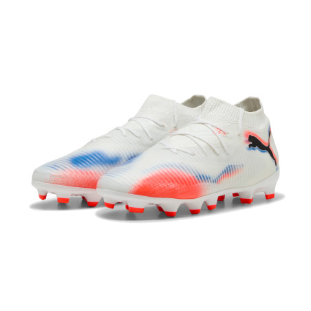 Puma Future 8 Pro junior FG/AG blanc orange