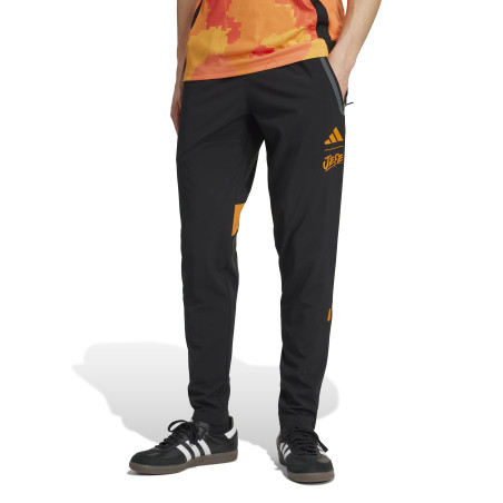 Pantalon survêtement Paris FC noir orange
