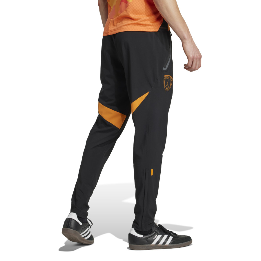 Pantalon survêtement Paris FC noir orange