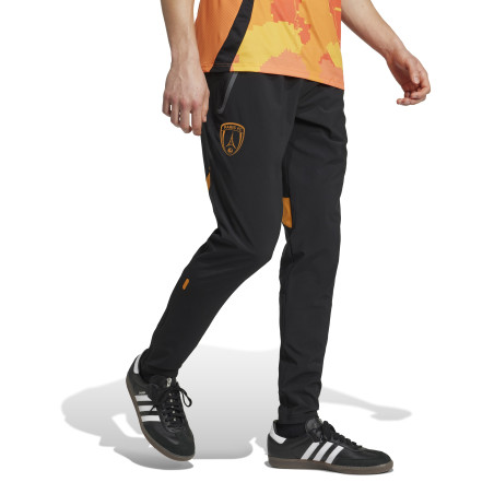Pantalon survêtement Paris FC noir orange