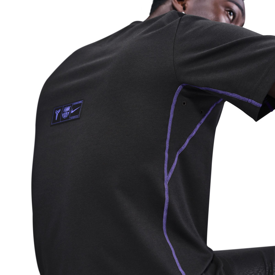 T-shirt FC Barcelone noir violet