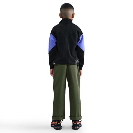 Veste survêtement junior FC Barcelone Anthem noir violet