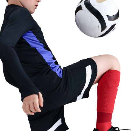 Sweat zippé junior FC Barcelone noir violet