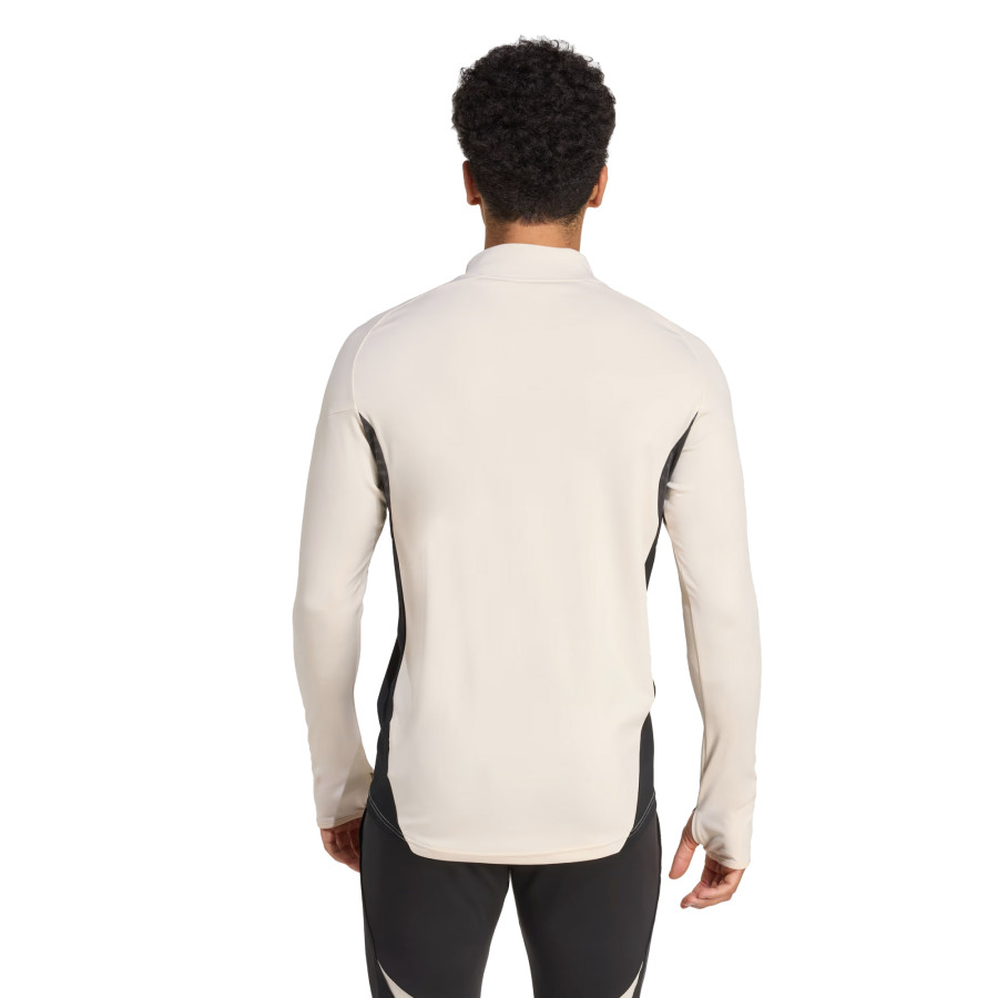 Sweat zippé Liverpool blanc rouge