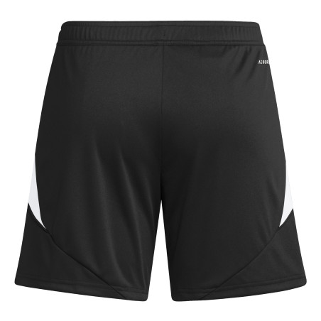 Short entraînement Femme adidas Tiro24 noir blanc