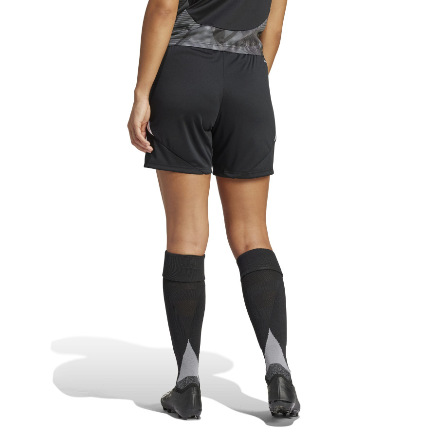 Short entraînement Femme adidas Tiro24 noir blanc