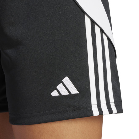 Short entraînement Femme adidas Tiro24 noir blanc