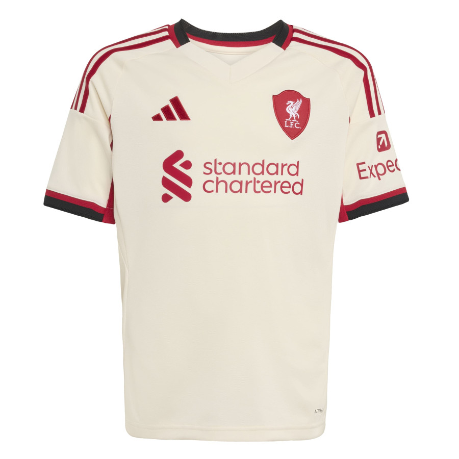 Maillot junior Liverpool extérieur 2025/26