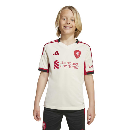 Maillot junior Liverpool extérieur 2025/26