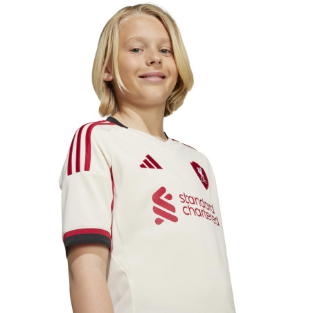 Maillot junior Liverpool extérieur 2025/26