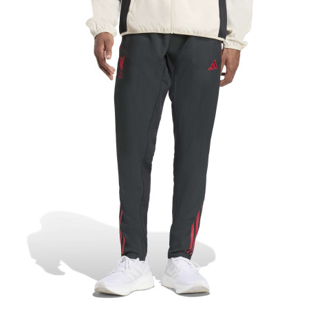 Pantalon survêtement Liverpool Woven noir rouge
