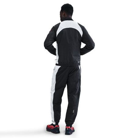 Veste survêtement PSG Woven GX noir blanc