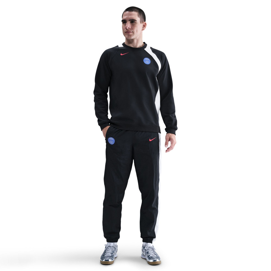Pantalon survêtement PSG Woven GX noir blanc