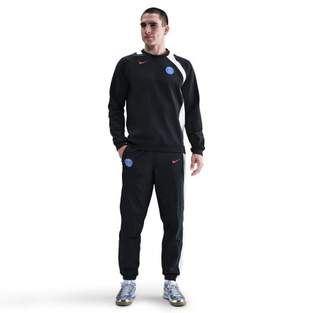 Pantalon survêtement PSG Woven GX noir blanc