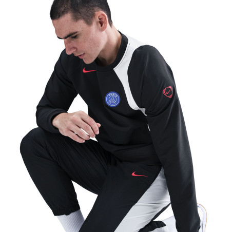 Pantalon survêtement PSG Woven GX noir blanc
