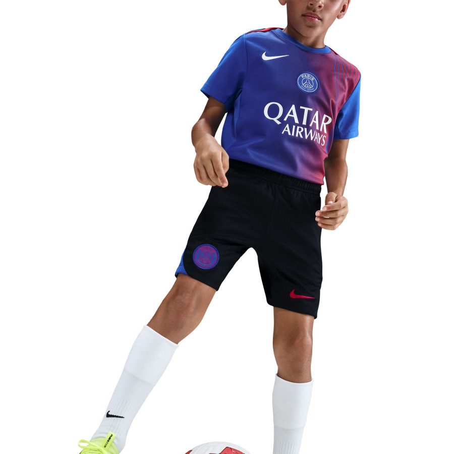Short entraînement junior PSG Strike noir