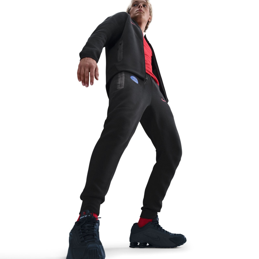 Pantalon survêtement PSG TechFleece noir
