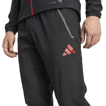 Pantalon survêtement Liverpool Vis Tech noir rouge