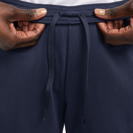 Short entraînement Femme Nike Dri-FIT Academy bleu blanc