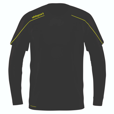 Maillot gardien junior manches longues Uhlsport noir jaune 