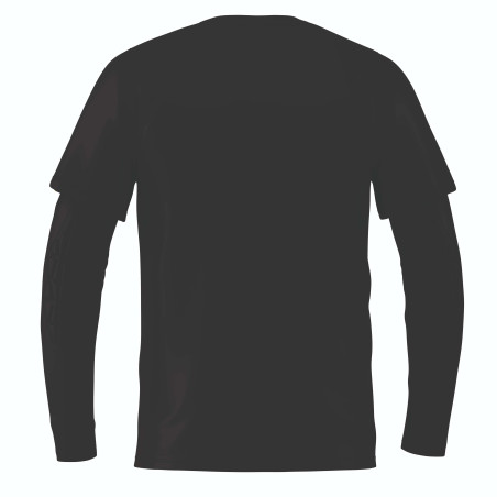Maillot gardien junior manches longues Uhlsport noir jaune 