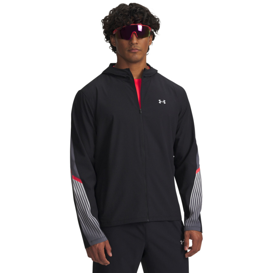 Coupe vent Under Armour Velociti Storm noir gris