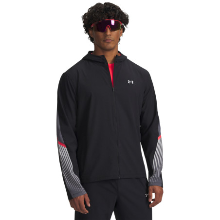 Coupe vent Under Armour Velociti Storm noir gris