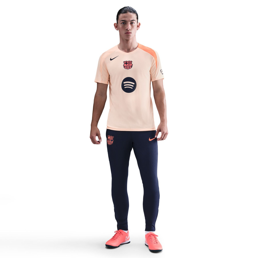 Maillot entraînement FC Barcelone Strike orange