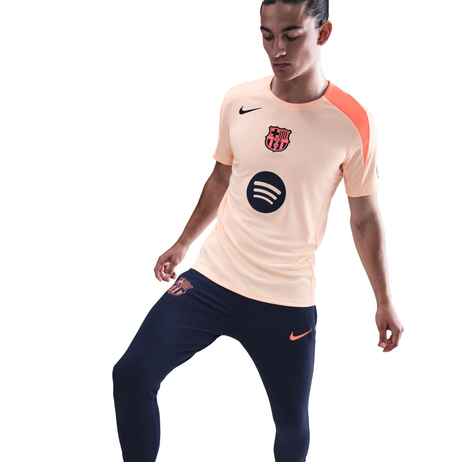 Maillot entraînement FC Barcelone Strike orange
