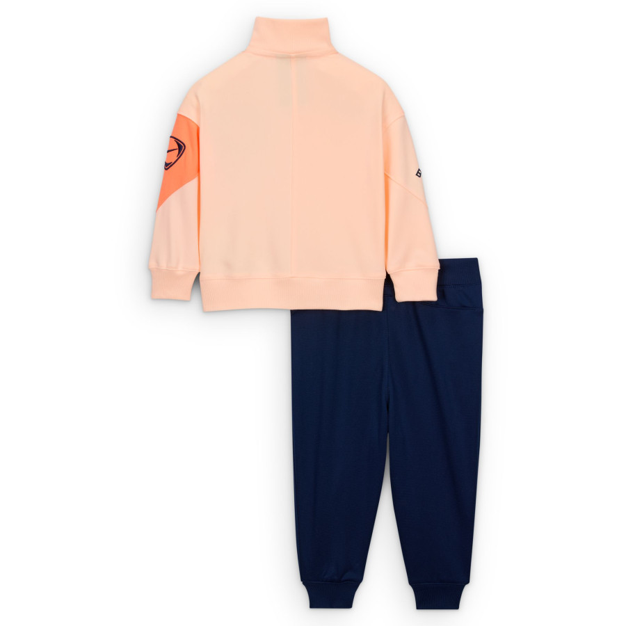 Ensemble survêtement bébé FC Barcelone Strike orange bleu