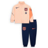 Ensemble survêtement bébé FC Barcelone Strike orange bleu