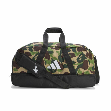 Sac de sport adidas x BAPE vert